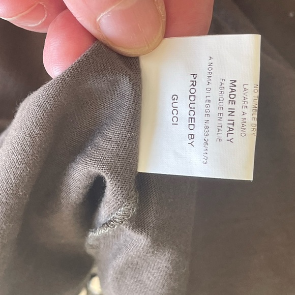 VINTAGE GUCCI LOGO TOP - Picture 8 of 11